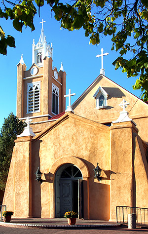 St. Felipe de Neri Church in Albuquerque old town