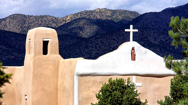 San Francisco de Asis Catholic Church, Golden, New Mexico