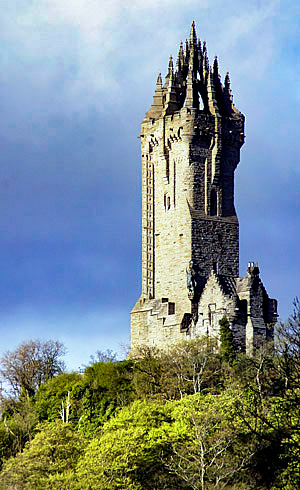 Wallace Tower, near Stirling, Scotland, UK