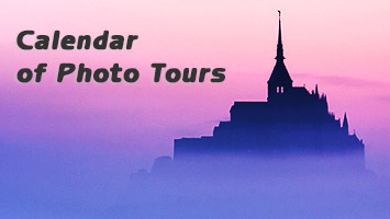 Calendar of photo tours